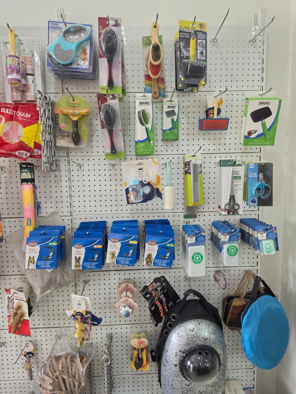 Pet accessories available at Happy Friends